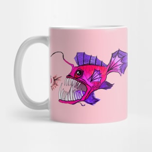 Pink Anglerfish Mug